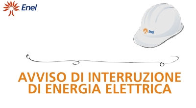 ENEL: Avviso interruzione elettrica per il giorno Mercoled&igrave; 05 Dicembre 2018