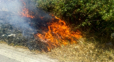 Avviso preventivo di sensibilizzazione rischio incendi boschivi