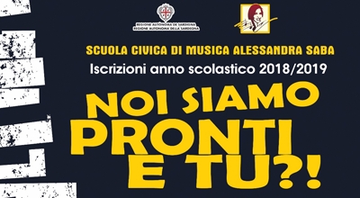 Scuola Civica di Musica: Iscrizioni a.s. 2018/2019