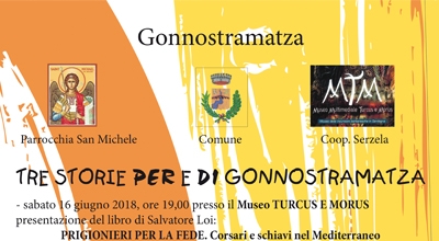 Eventi: "TRE STORIE PER E DI GONNOSTRAMATZA"