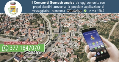 WhatsApp e SMS: Attivo il nuovo servizio di messaggistica del Comune