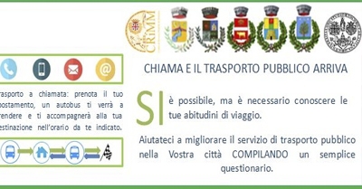 Chiama e il tasporto pubblico arriva