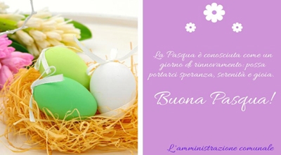 Auguri di Buona Pasqua: Videomessaggio del Sindaco alla cittadinanza