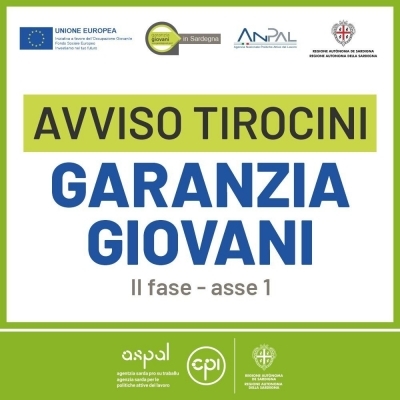 Progetti di tirocinio Garanzia Giovani
