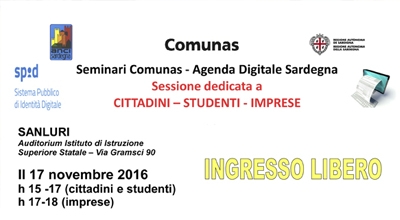 Seminario ANCI - Agenda Digitale Sardegna