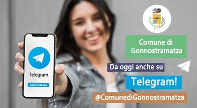 Il Comune di Gonnostramatza sbarca su Telegram!